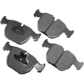 Akebono EUR681 Euro Ultra Premium Ceramic Disc Brake Pad Kit, GREY