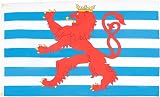 AZ FLAG Luxembourg Red Lions Flag 3x5 ft 100D Polyester with Grommets