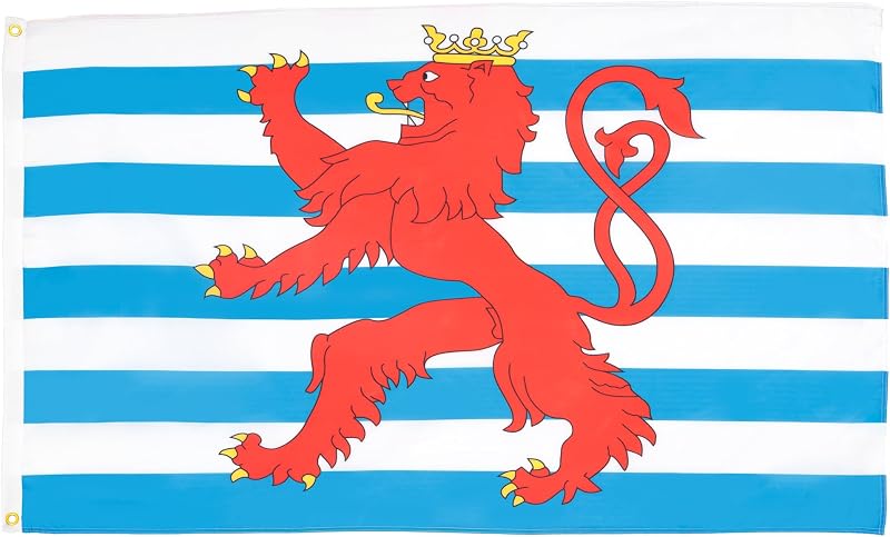 AZ FLAG Luxembourg Red Lions Flag 3x5 ft 100D Polyester with Grommets
