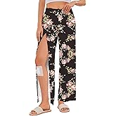 CARANXTEX Womens Tear Away Pants Side Full Open Pajama Pants Post Hip Knee Leg Surgery Recovery Adaptive Clothing with Pocket