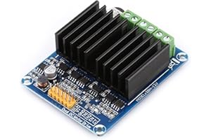 WALFRONT DC5-12V 0A-30A Dual Channel H Bridge Motor Driver Board Module Robot Stepper Driver Controller Board Module for Coreless Motor for Toy Cars DC Motors ﻿