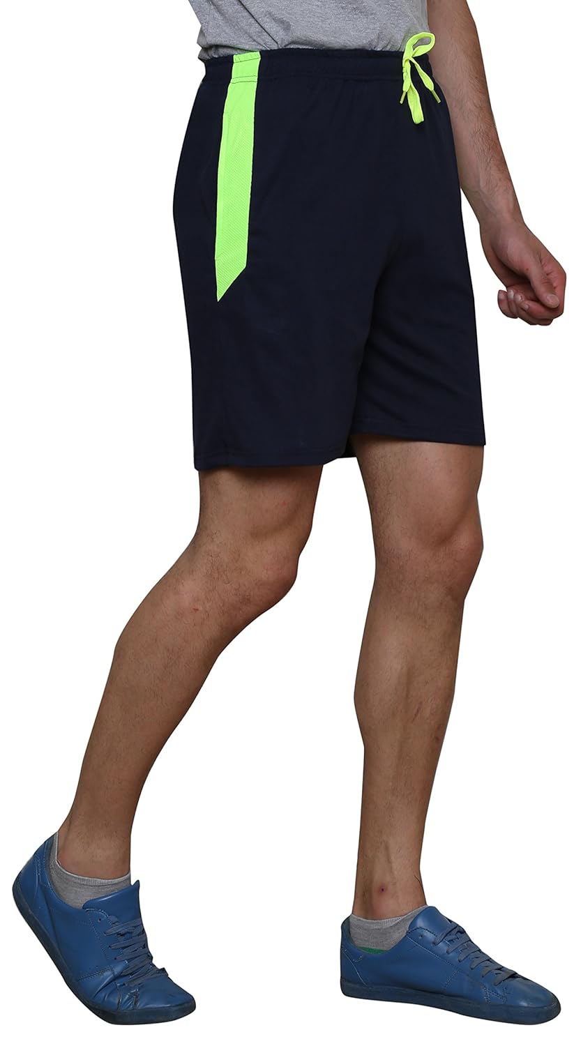 syda men's cotton shorts blue