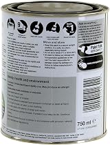 Crown Retail Quick Dry Satin Pure Brilliant White 750ml view 2