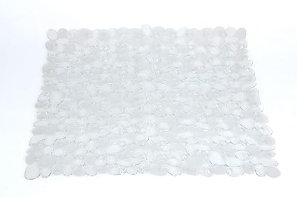 Tappeto Doccia Antiscivolo Effetto Sassi Trasparente Riva