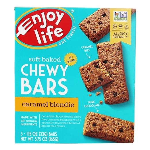 Enjoy Life Caramel Blondie Baked Chewy Bars