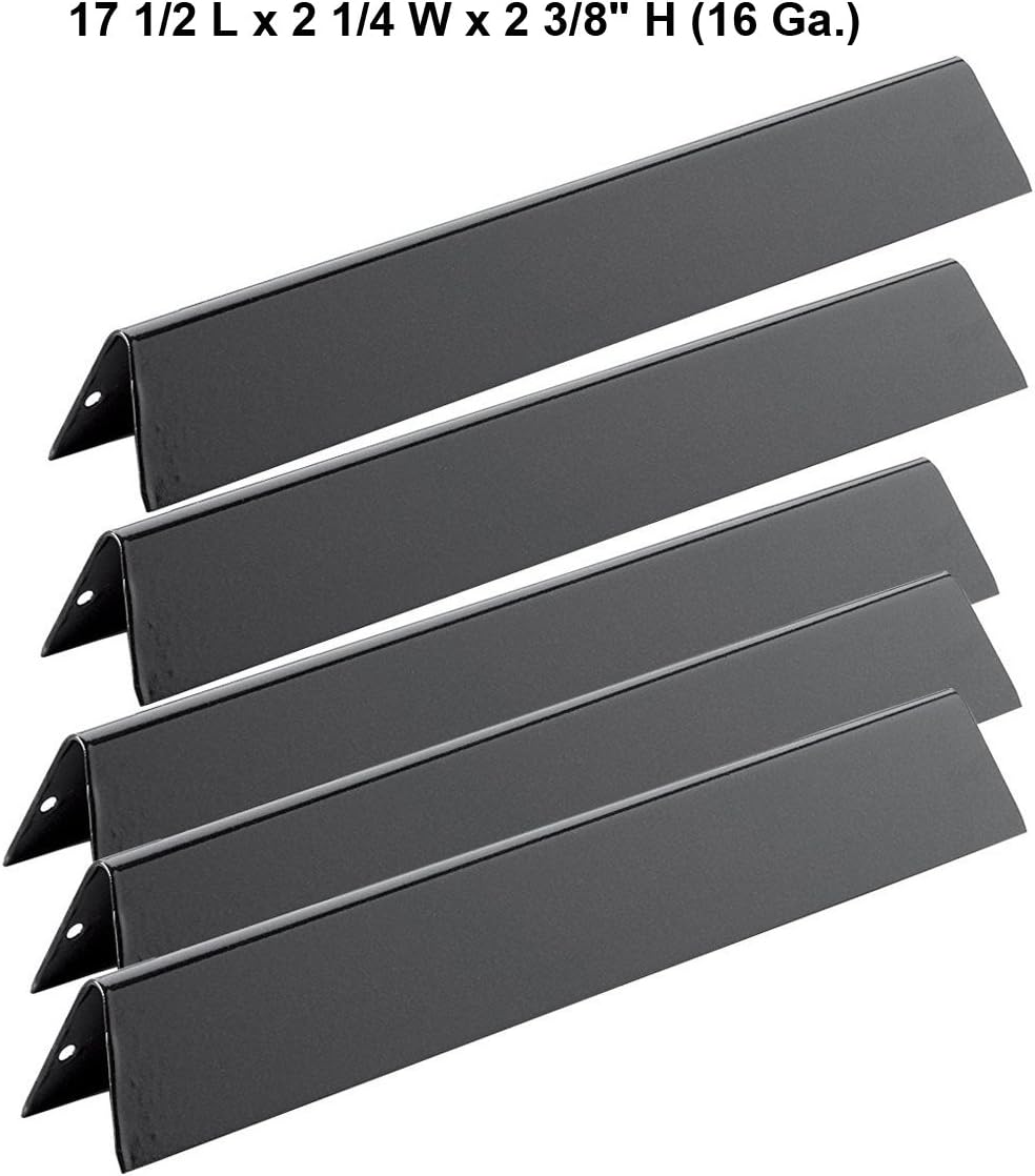 17 .5 INCH Flavorizer Bars (16 Ga.) 7621 7620 62783 62784 (5-Pack) For Weber Genesis 300 series Genesis E310, E320 (Front-mounted Control Panel) 6670001 3742001 3751001 6570001 3770001 6531001 6531301