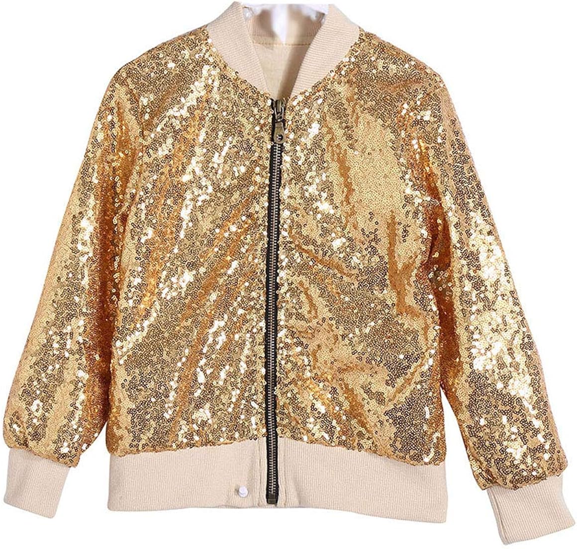 girls gold jacket