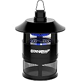 DynaTrap DT160 1/4 Acre Mosquito Trap & Flying Insect Trap – Kills Mosquitoes, Flies, Gnats, Wasps, & Other Flying Insects – Mosquito Zapper & Bug Zapper Outdoor Alternative – Black