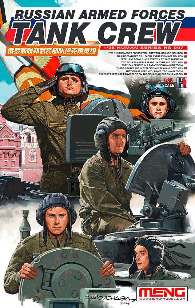 Meng HS-007 Model 1: 35 - Russian Armed Forces Tank Crew