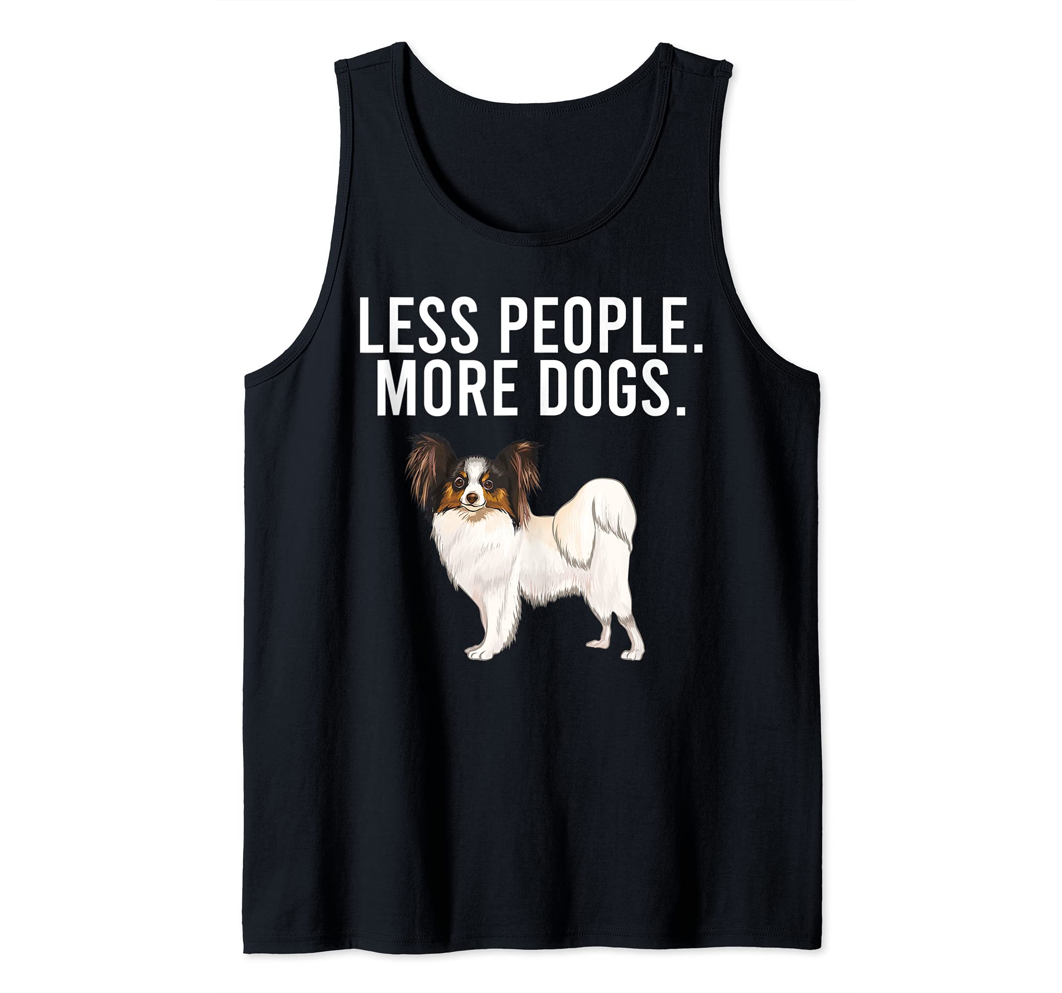 Less People More Dogs Soft Coated Wheaten Terrier Funny Tank Top