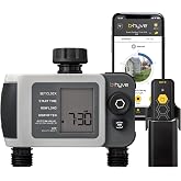 Orbit B-hyve XD 2-Port Smart Hose Watering Timer with Wi-Fi Hub - 24637 | App Controlled Dual Outlet Irrigation Timer, Smart WeatherSense Auto Watering, Weatherproof Battery Powered