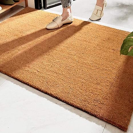 Amazon 環境にやさしい天然ココヤシの玄関マット 玄関のフロアマット ホームホールのカーペット 玄関のフロアマット 玄関マット オンライン通販