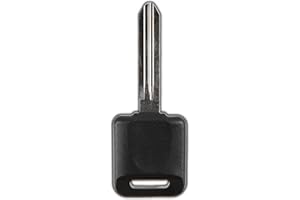 KeylessOption Replacement Uncut Ignition Chipped Key Transponder Blank Compatible with 46 Chip