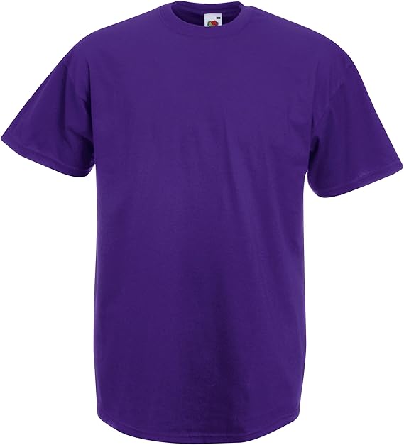 Amazon フルーツオブザルーム Tシャツ バリューウェイト 27色 S 4xl Us サイズ 3l カラー パープル Tシャツ カットソー 通販