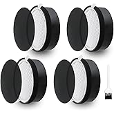 Improvedhand LV-H132 Filter Replacement for LEVOIT LV-H132 Air Puri-fier, 3-in-1 Pre, H13 True HEPA and Activated Carbon Filtration System, Replace LV-H132-RF - 4 Pack,By Improvedhand