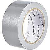 AmazonCommercial Standard Duct Tape, 1.88-inch by 20-yard, Silver, 4-Pack