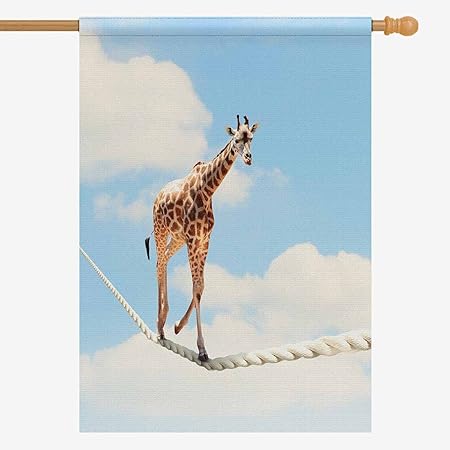 Amazon Com Interestprint House Flag Decorative Funny Animal