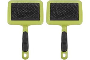 SEWACC 2pcs Needle Felting Tools Plastic Hand Wool Carding Needle Felting Craft Needle Felting Carders Hand Brush