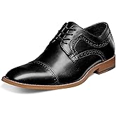 STACY ADAMS Men's Dickinson Cap-Toe Lace-up Oxford