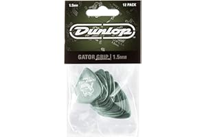 JIM DUNLOP Gator Grip Standard 1.5mm Green Guitar Picks (417P1.5)
