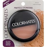 Colormates Pressed Powder, Natural Beige 62412, 0.35 oz