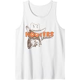 Hooters Hootie the Owl Yeehaw! Country Cowboy Logo Funny Tank Top