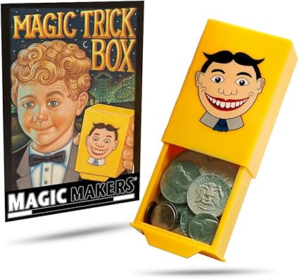 Amazon Com Magic Makers Magic Trick Box Easy Magic Trick Disappearing Trick Toys Games