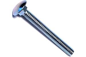 Hard-to-Find Fastener 014973230517 Carriage Bolts, 1/4-20 x 2-1/4, Piece-100, zinc