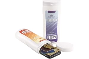 GoPong Sunscreen Diversion Safe Bottles 2 Pack - Safely Hides Your Valuables