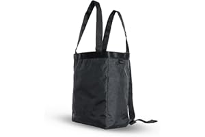 WANDRD Tote Backpack - Travel Tote Bag and Travel Backpack In One - Bag For Commuting and Everyday (Black)
