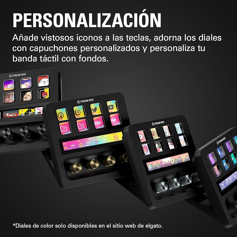 Stream Deck +, mezclador y controlador
