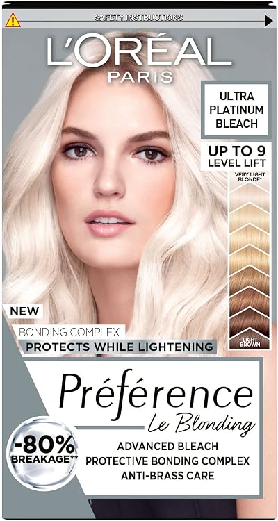 L'Oreal Paris Preference Cool Blondes Hair Dye 9 Level Lift Platinum