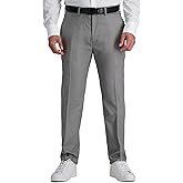 Kenneth Cole Reaction Mens Solid Performance Slim Fit Dress Pant