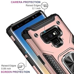 IKAZZ for Galaxy Note 9 Case,Dual Layer Soft