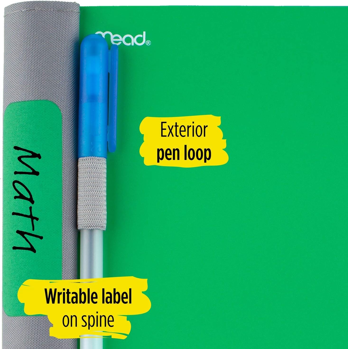 Five Star Advance Small Spiral Notebook, 2 Subject, College Ruled Paper, 100 Sheets, 9-1/2" x 6", Teal (73164) : Office Products