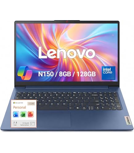 Amazon.com: Lenovo IdeaPad Slim 3 with AMD Ryzen 5, 16 GB LPDDR5X