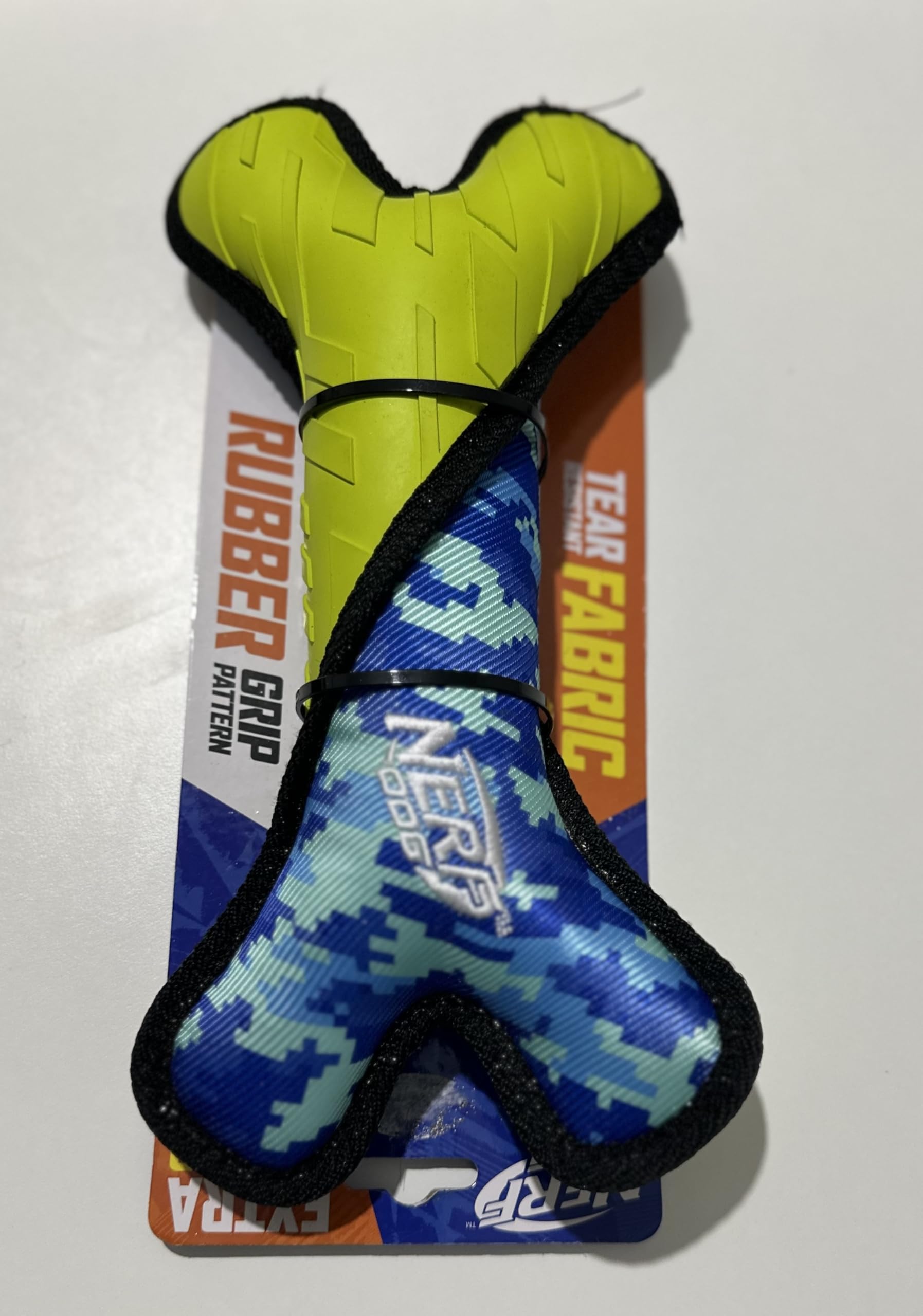 Nerf Dog Tear Resistant Bone Toy Extra Stuffed