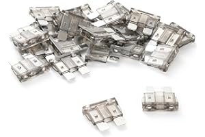 SVZ (25Pcs) 2 Amp Standard Car Fuses, 2A Automotive Fuse(ATO/ATC), Blade Fuse for Car/RV/Truck/SUV/Motorcycle/Boat