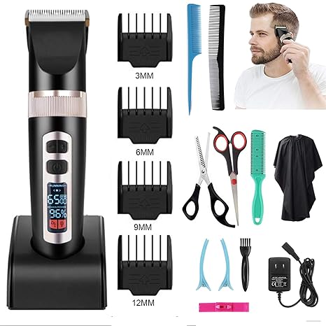 Tagliacapelli Uomo Professionale Macchinetta Per Capelli