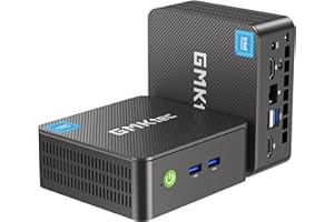 GMKtec G3S Mini PC, 16GB RAM 512GB M.2 SSD Intel N95 (Beats N100, 3.4GHz) Mini Desktop Computer with VESA Mount for Office Home Business HTPC Proxmox, Dual 4K Display, WiFi 5, Gigabit Ethernet