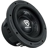 Rockville W12K6D4 V2 12" Dual 4-Ohm Car Subwoofer, 2400W Peak / 600W RMS | CEA Rated, K6 Series, Double Stacked 100 Oz Magnet, Cast Aluminum Basket, 2.5" Voice Coils, OFC Copper Wire, Paper Cone
