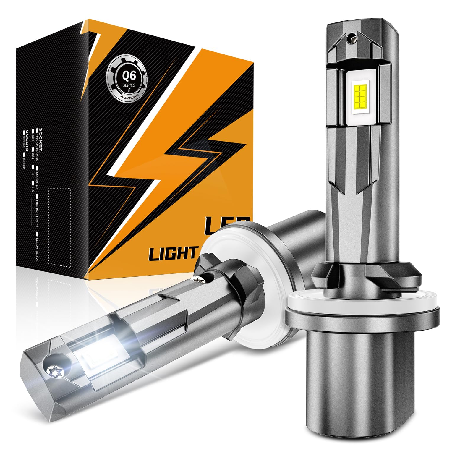 Auxbeam 880 Fog Lights 6500K White, 12000LM