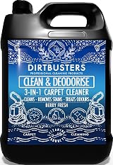 Dirtbusters Carpet Cleaner Shampoo 5L Berry Fresh 3-in-1 Deep Cleaning