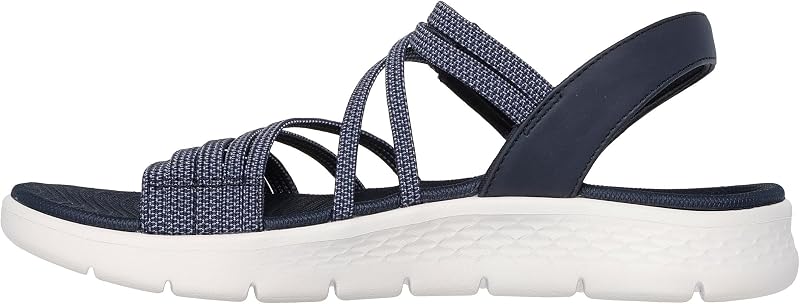 Damen Go Walk Flex Sandal Emma, Navy, 39 EU