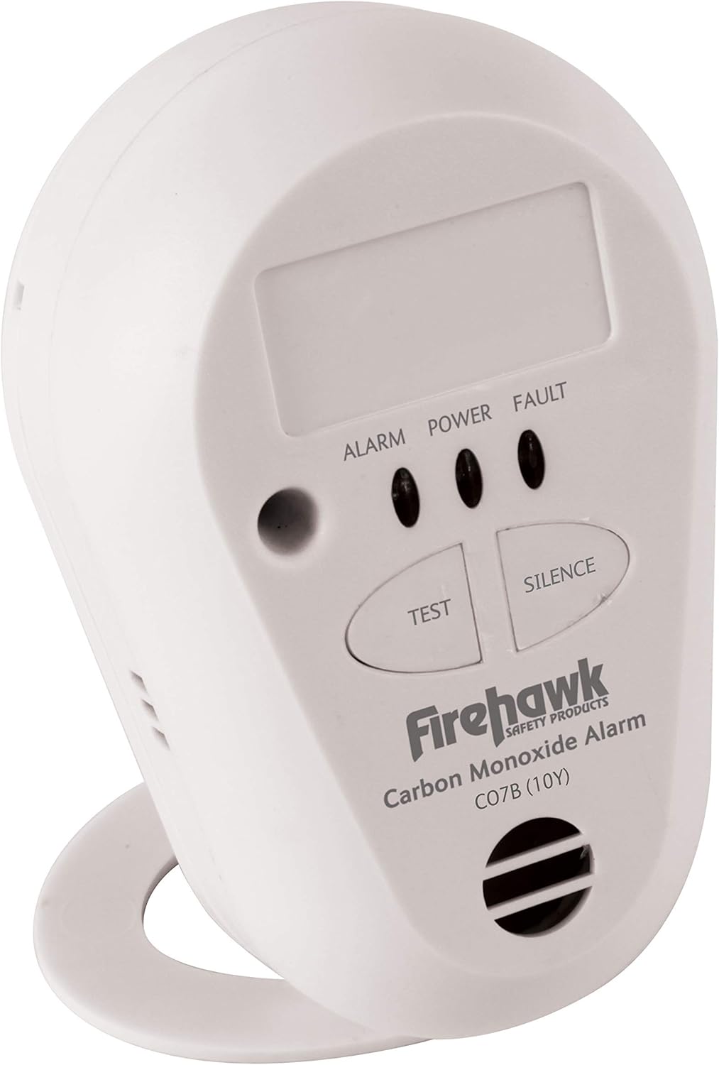 Firehawk CO7B10Y Carbon Monoxide Alarm Detector with 10 Year Battery