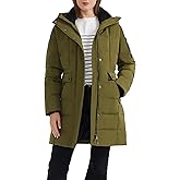 Orolay Women's Hooded Winter Down Coat Quilted Mid Length Puffer Jacket