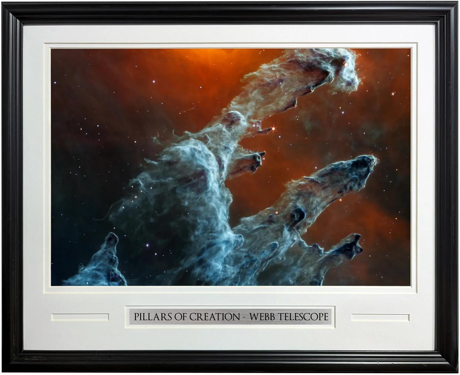 Photographs - Pillars of Creation - James Webb Space Telescope - Art Collection - Framed Photo
