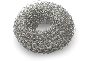 Tredoni Reusable Limescale Remover Ring - Boiler/Kettle Furring Descaler Stainless Steel Mesh 2x4cm
