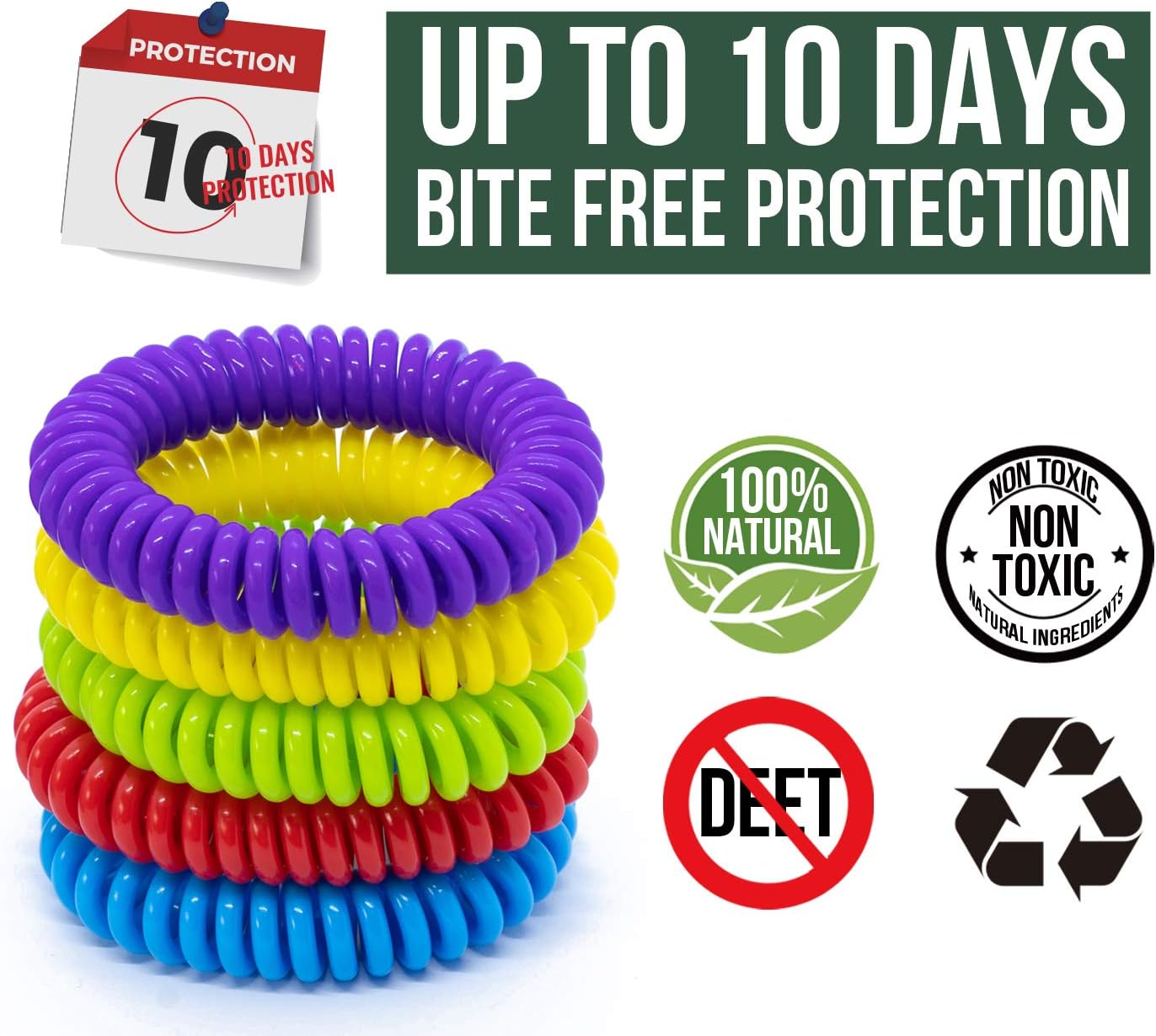 Buzz Kill Mosquito Repellent Bracelets Bands Insect Repellent 100