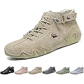 Explorer Waterproof Lightweight Unisex Outdoor Shoes for Hiking Camping & Driving Shoes High Top Chukka Boots Non-Slip Breathable Women&Men Italian Handmade Sports Shoe